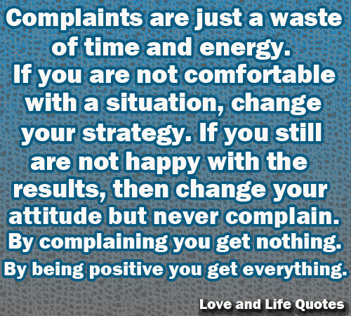 complaints